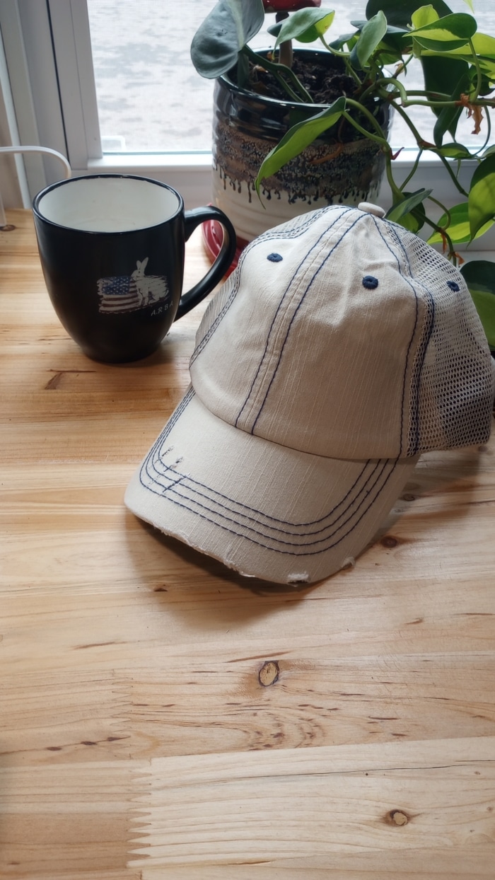 Custom Leather Patched Hats - Image 4